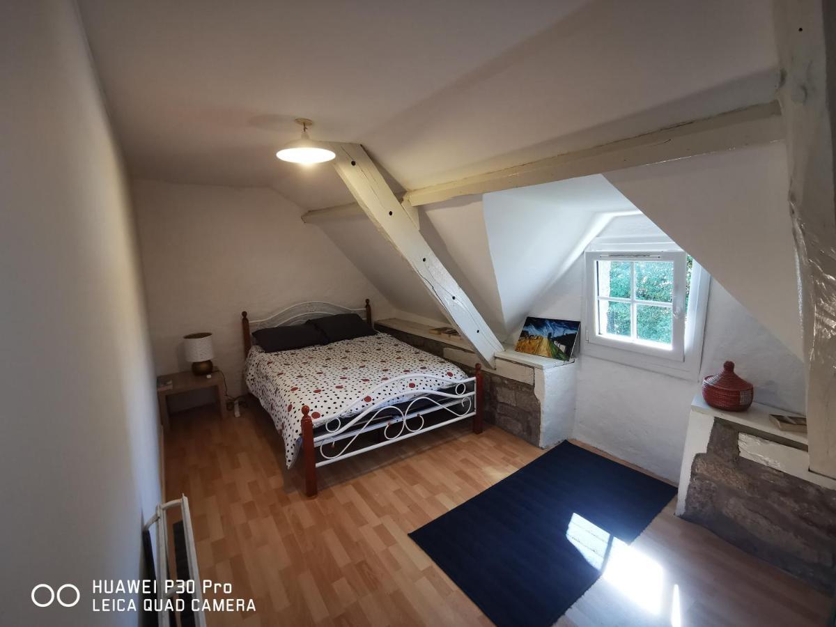 Jolie Longere Dans Un Hameau De Bubry Villa Buitenkant foto