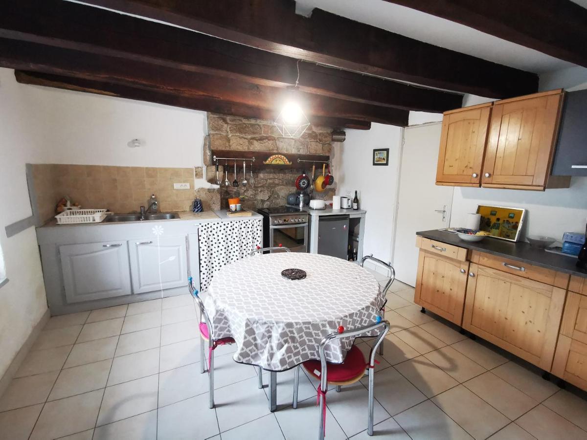 Jolie Longere Dans Un Hameau De Bubry Villa Buitenkant foto