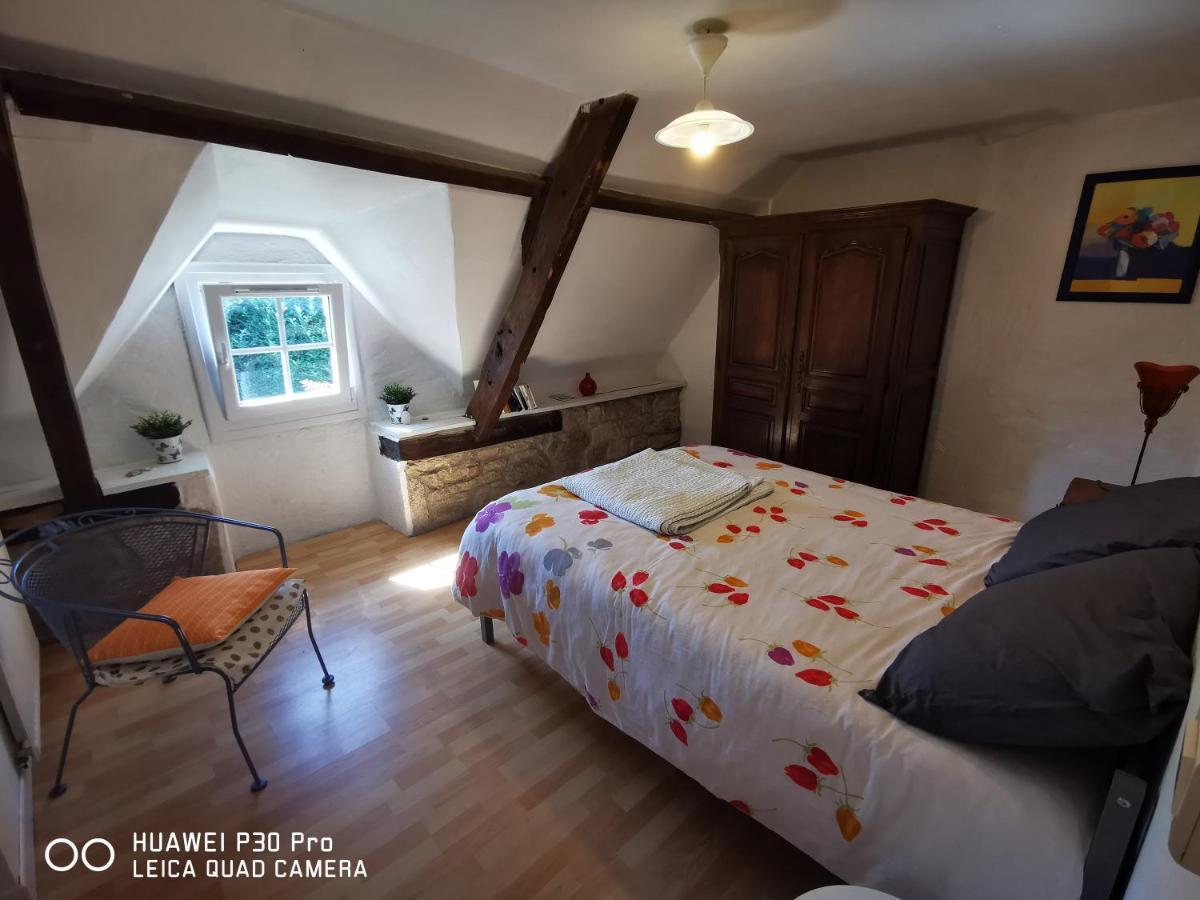 Jolie Longere Dans Un Hameau De Bubry Villa Buitenkant foto